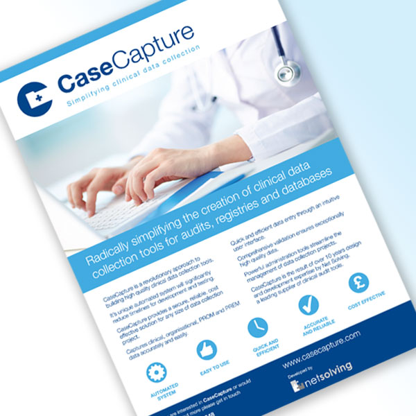 CaseCapture Promotional Leaflets
