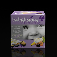 Packaging Design for Frozen Baby Food by The Pea Green Boat Design, Croydon, Surrey, London