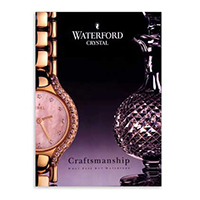 Waterford Crystal Advertising by The Pea Green Boat Design, Croydon, Surrey, London