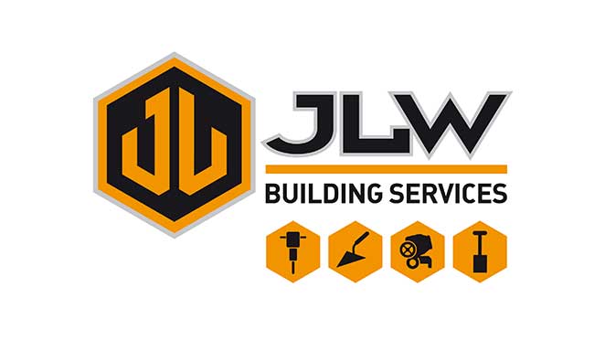 Croydon Graphic Design - Logo Design for JLW Buiding Services by The Peagreen Boat Design, Croydon, Surrey, London